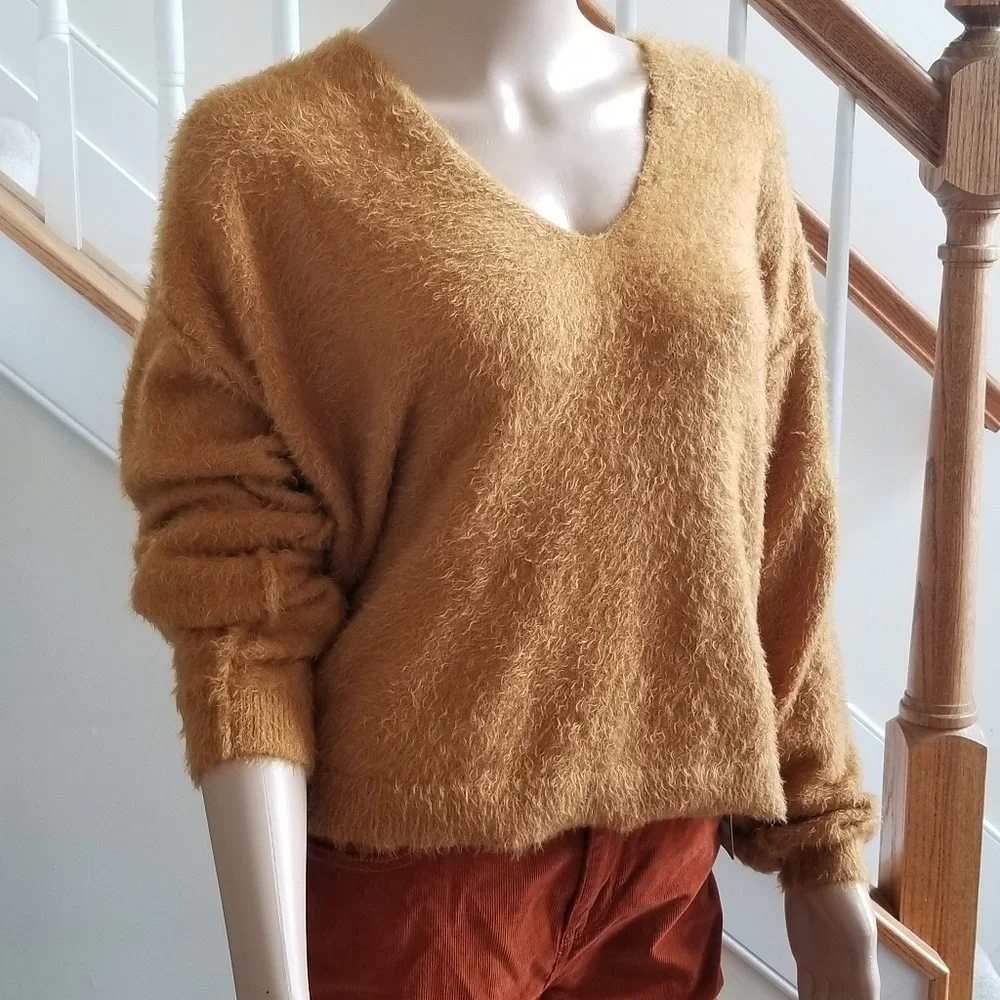 Free People | Princess V Neck Sweater